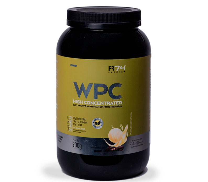 Whey Protein Concentrado R74 Premium - 900gr