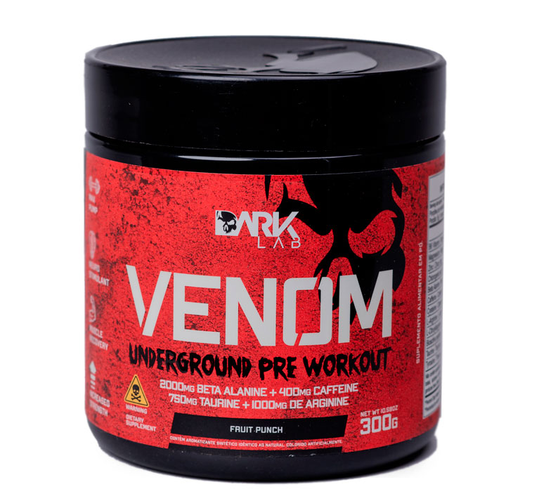 Pré Treino Venom Underground 300g Dark Lab
